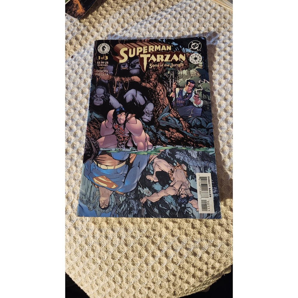 Superman/Tarzan: Sons of the Jungle #1 (Dark Horse Comics October 2001)